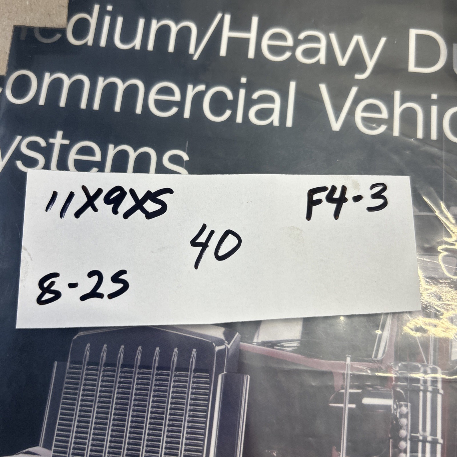 Fundamentals of Medium/Heavy Duty Commercial Vehicle Systems – Hardcover – USED
