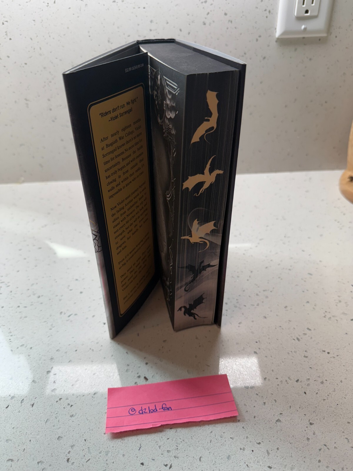 ONYX STORM Deluxe Limited EDITION BOOK HARDCOVER ‼️SPRAYED EDGES ‼️ Ships Quick