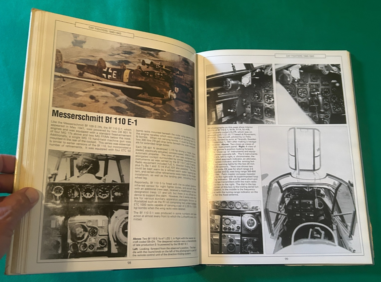 German Aircraft Interiors 1935-1945 Vol. 1 Hardcover Book Kenneth A. Merrick
