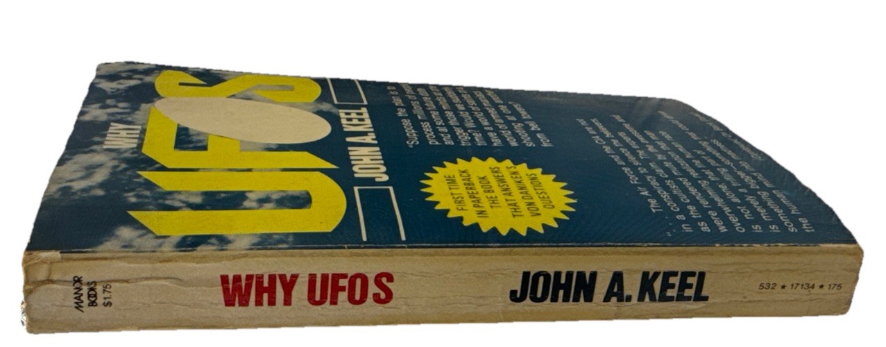 Why UFOs: Operation Trojan Horse by John A. Keel – Vintage 1976 Manor Paperback