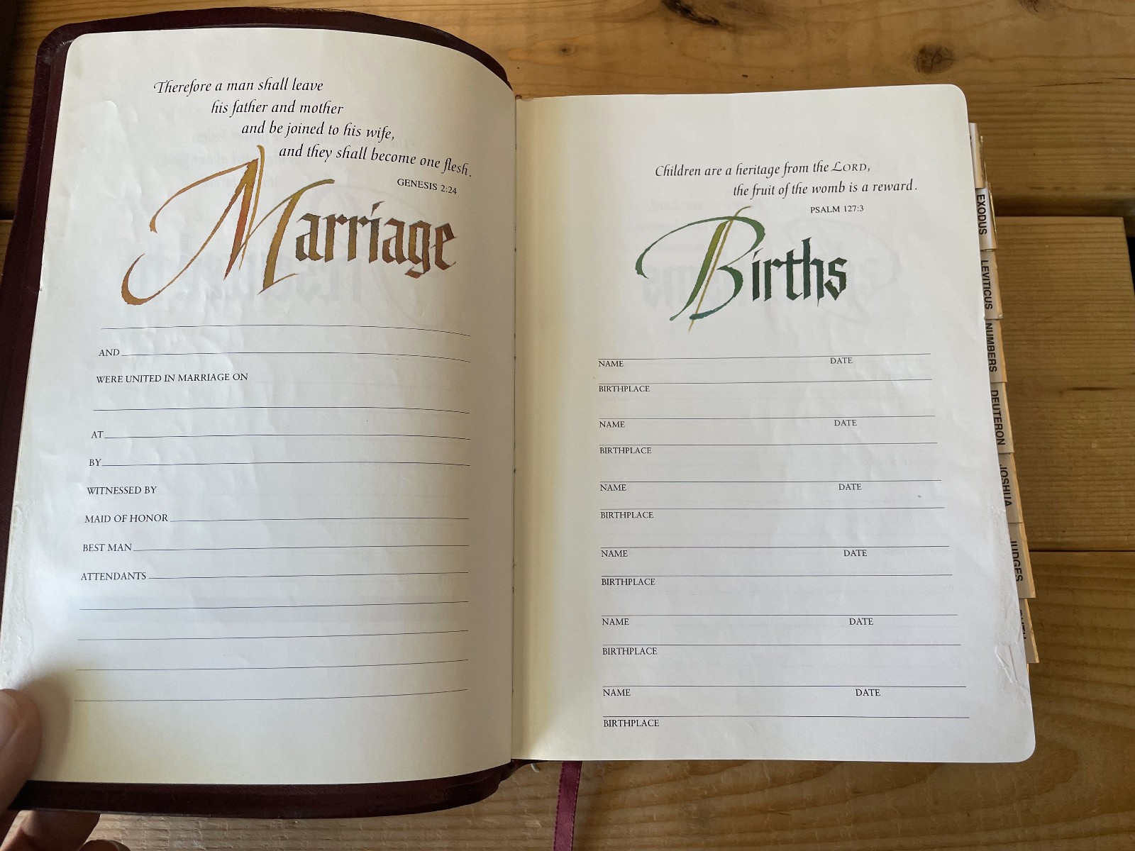 Tyndale KJV Life Application Study Bible Genuine Leather Edge Lined Maroon