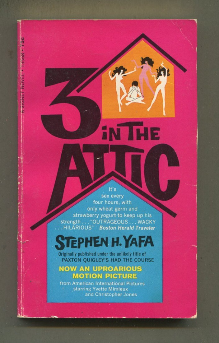 ‚3 In The Attic‘ By Stephen H. Yafa MOVIE PB PAPERBACK GN63