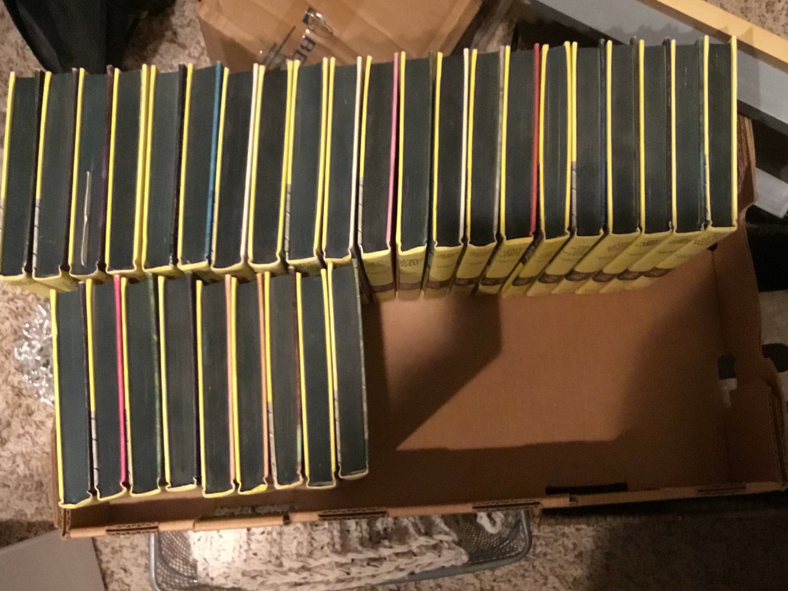 30 Nancy Drew Mystery Stories – All Matte Hardcover Edition Books- 50’s and 60’s