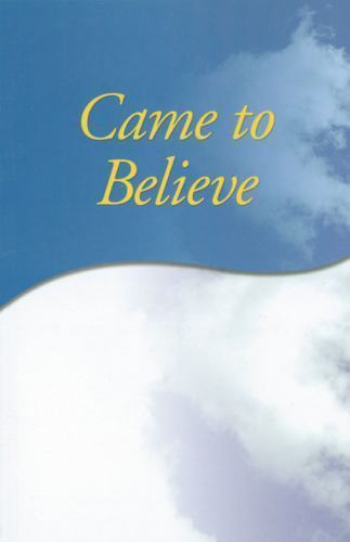 Came to Believe by Anonymous
