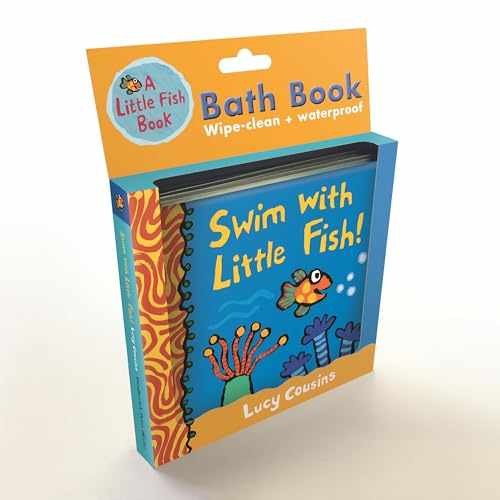 Swim with Little Fish!: Bath Book – Bath Book, by Cousins Lucy – Very Good