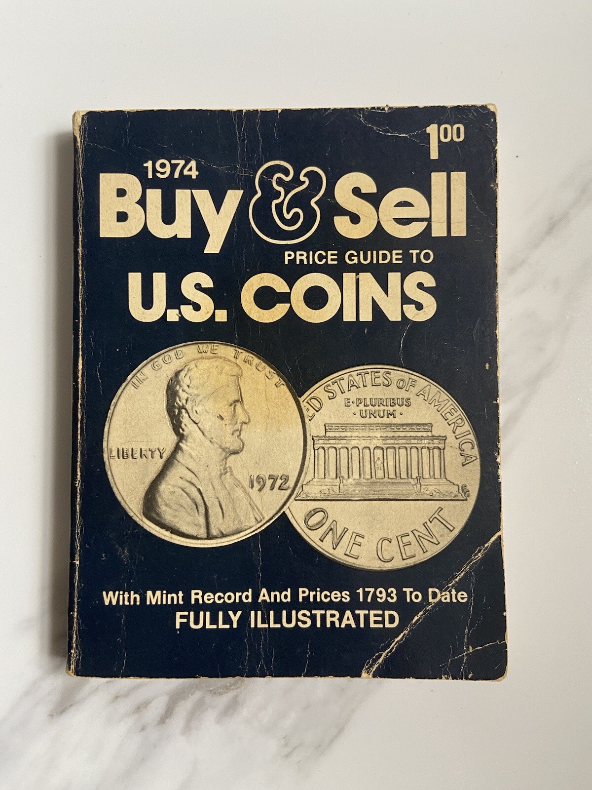 Vintage U.S Coin & Paper Money Catalog Lot 1974 Stack’s Guide Price Guide Pocket