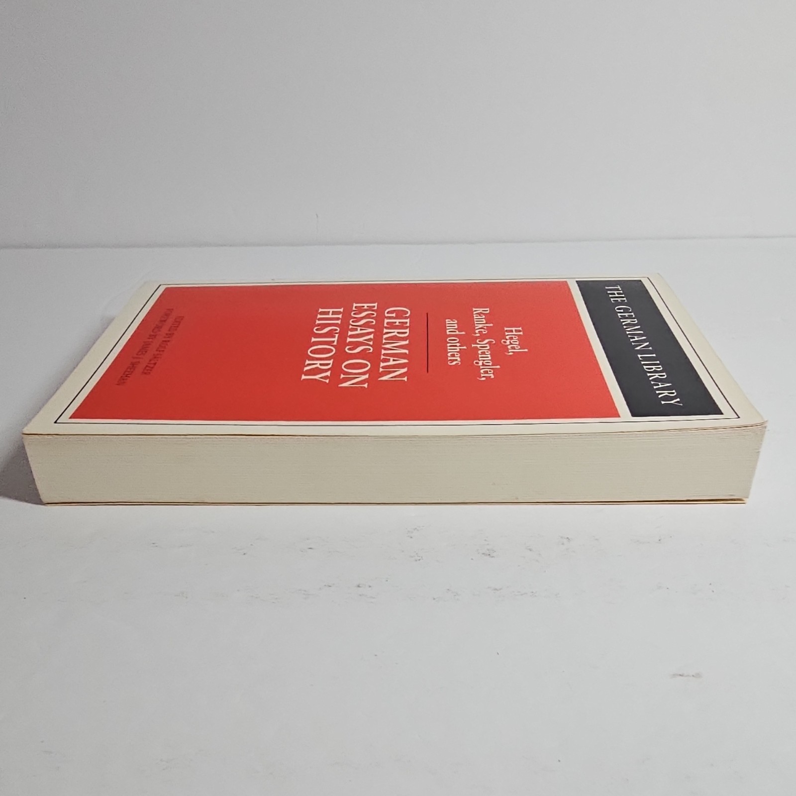 German Library 49: German Essays on History Kant, Herder, Schiller, Hegel, Ranke