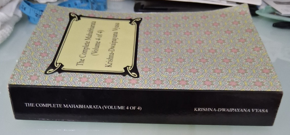 The Complete Mahabharata Volume 4 Of 4 Krishna Dwaipayana Vyasa Mahabharat Book