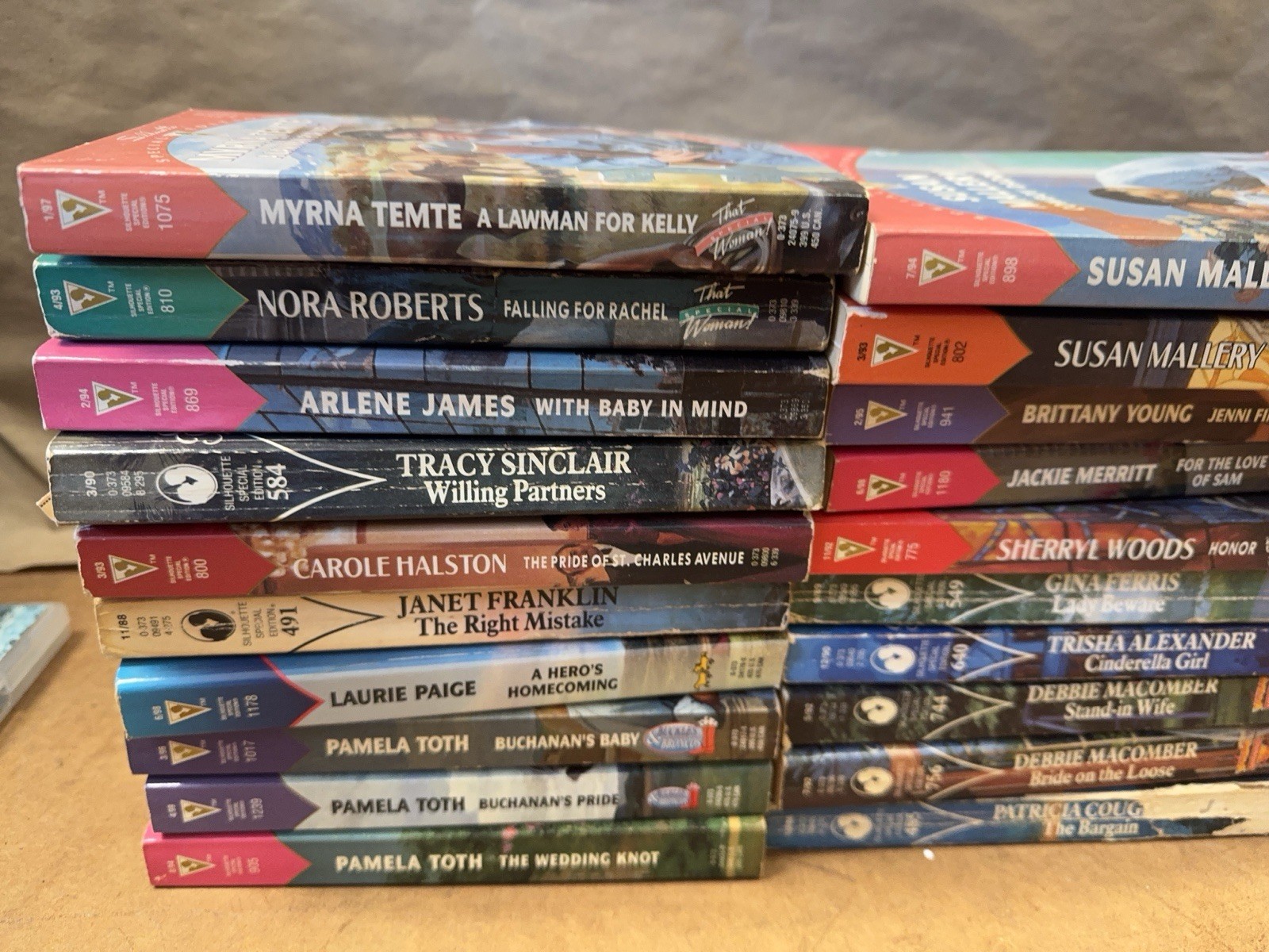 Lot of 30 Silhouette Special Edition Romance Book Novels Published