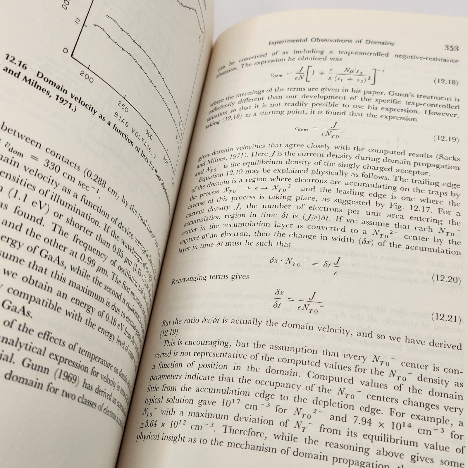 1973 HC Deep impurities in Semiconductors by Milnes, A.G. Book