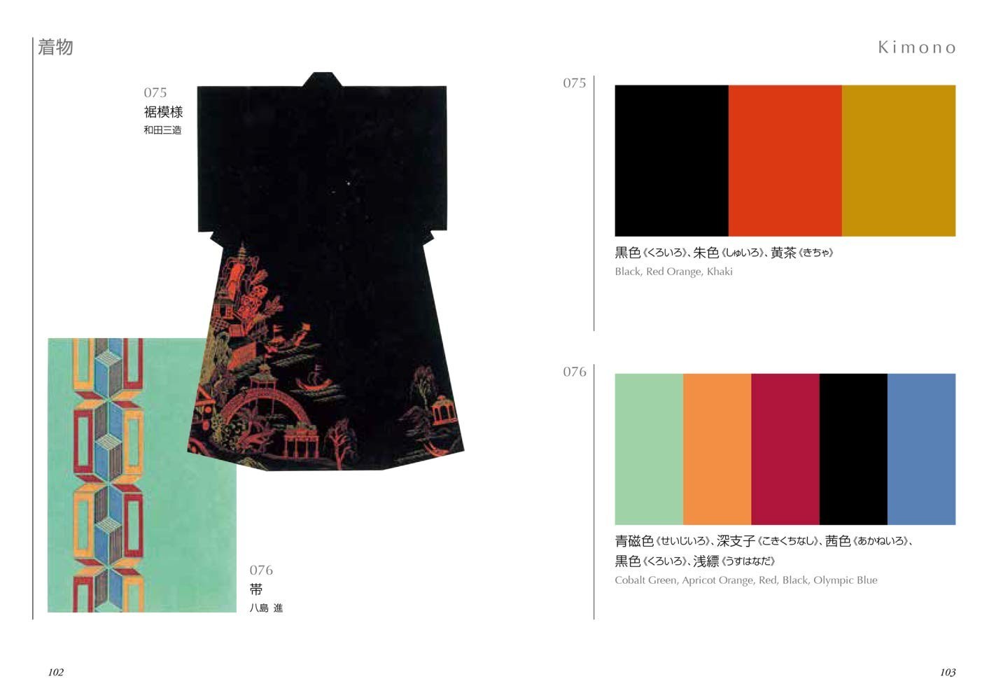 A Dictionary of Color Combinations Sanzo Wada Taisho Showa Palette Book Japan