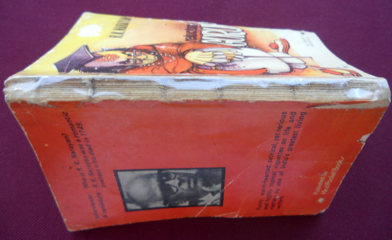 Reluctant Guru First Edition 1974 R K Narayan Signed Rare book only signed copy