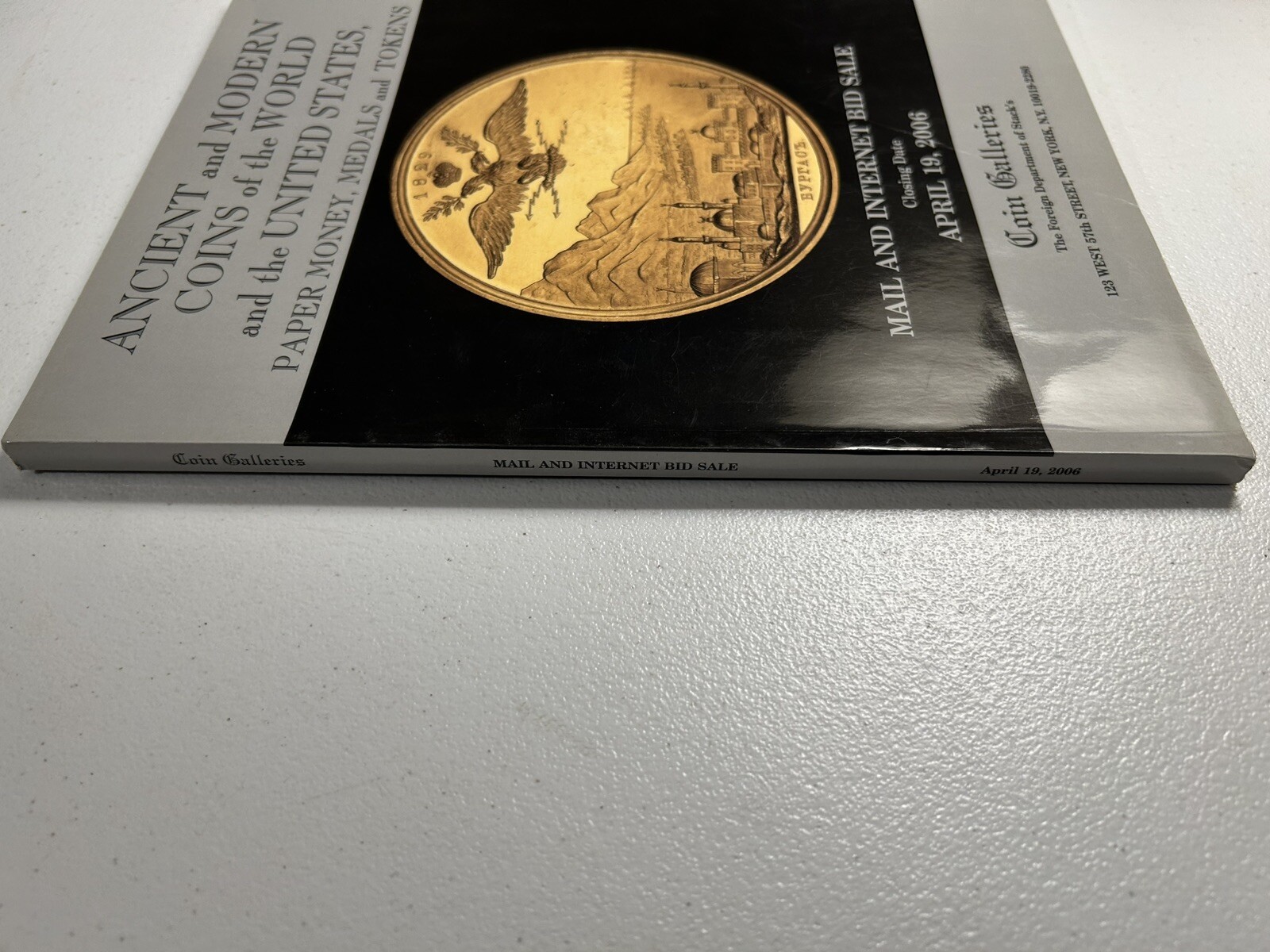 Stack’s Ancient Modern Coins World U.S. Paper Money April 2006 Bid Sale Catalog