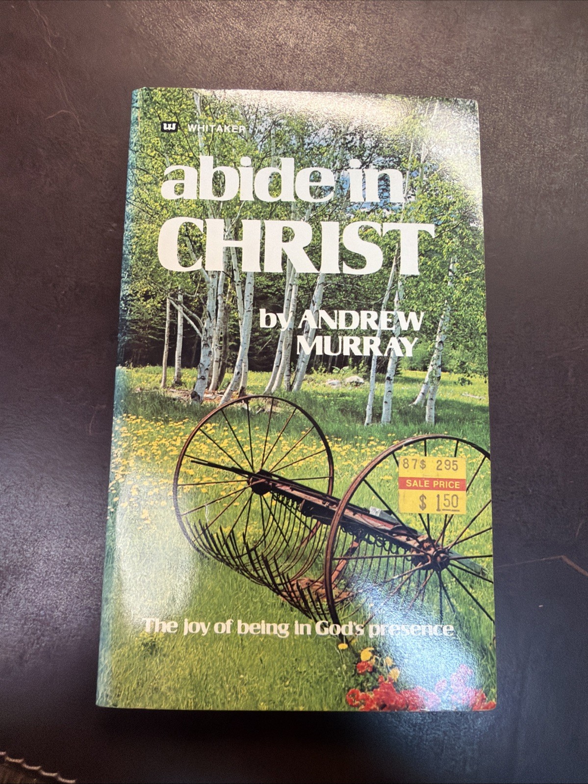 Abide in Christ | by Andrew Murray | Whitaker House Paperback VTG c.1987