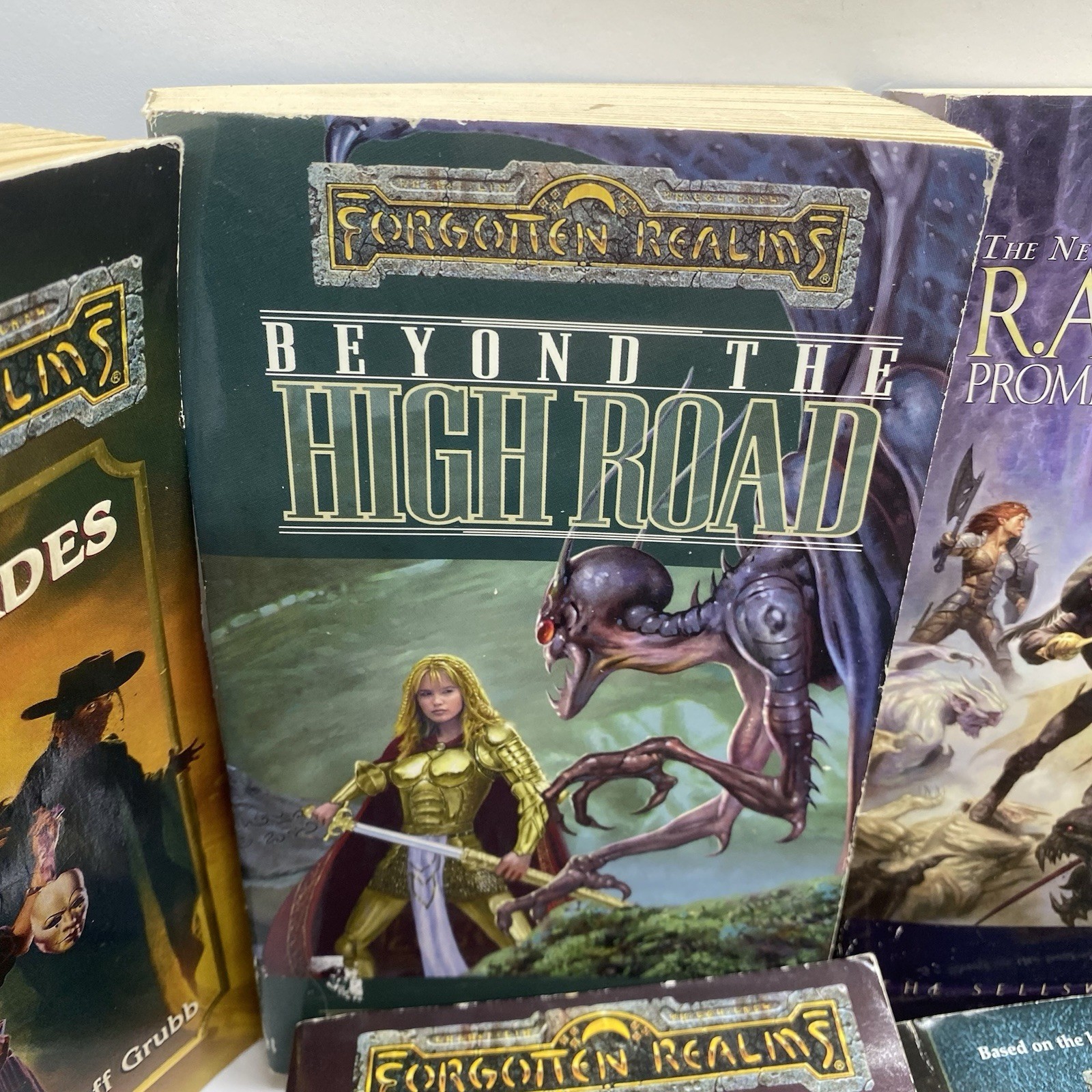 Forgotten Realms Book Lot 10 R.A. Salvatore Mel Odom Douglas Niles Paperback