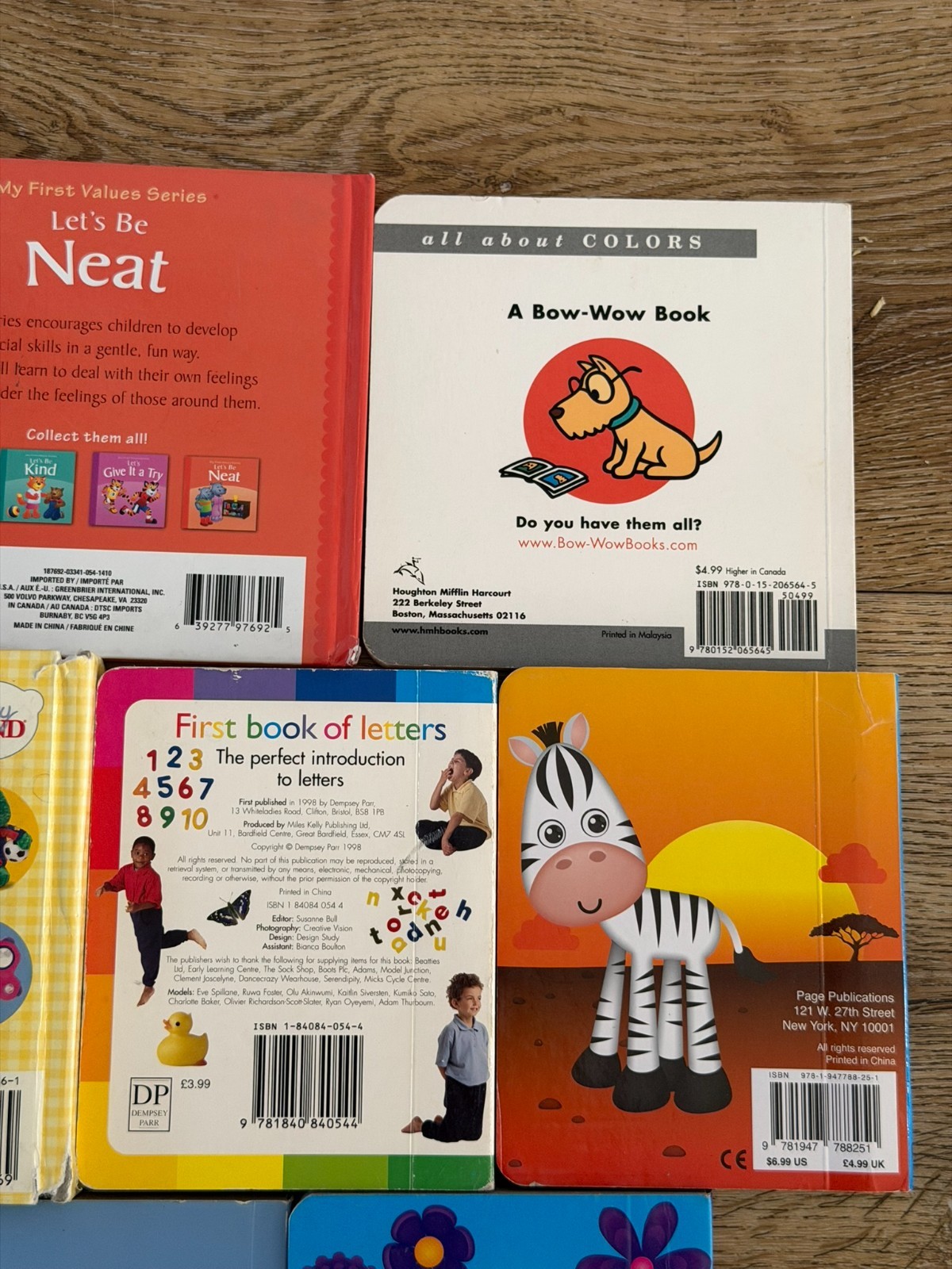 10 Toddler Board Books Lot ABC Numbers Animals Dinosaur Priddy Baby DK Learning