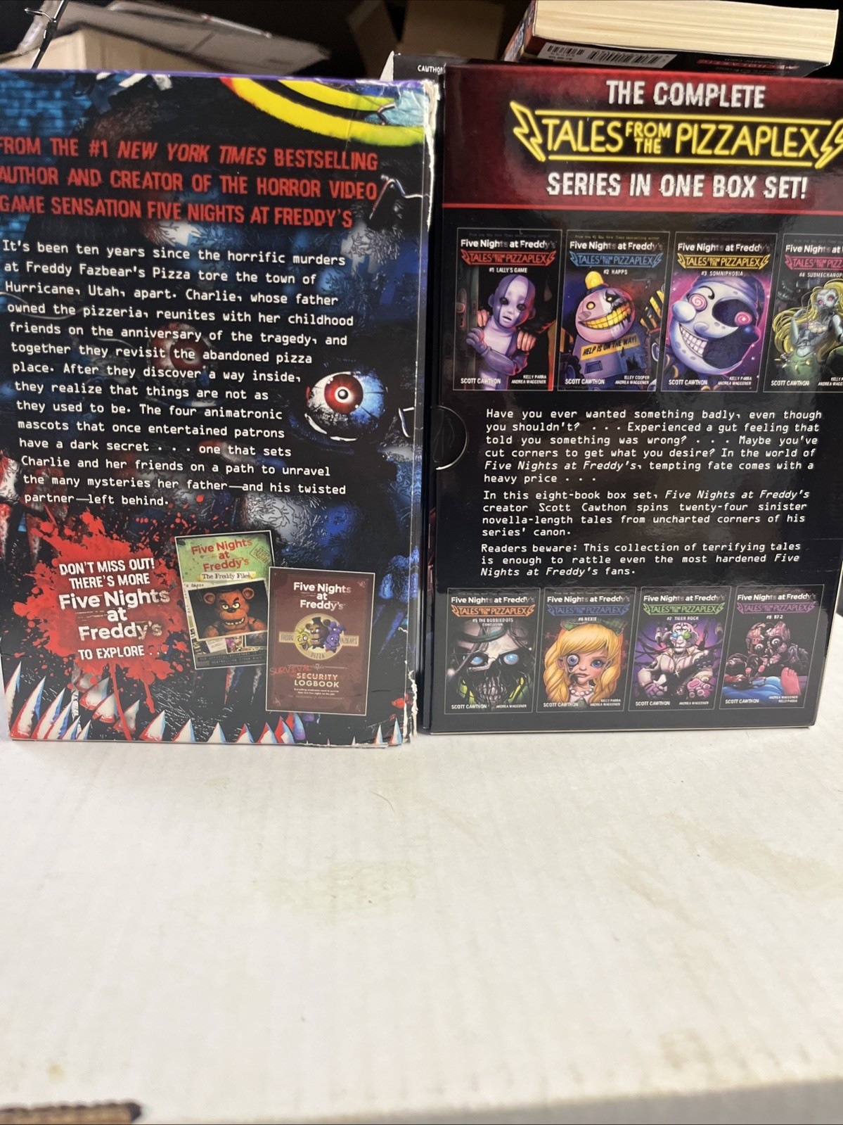 Five Nights at Freddy’s Books Lot of 31 Graphix Paperback Fazebear Pizzaplex