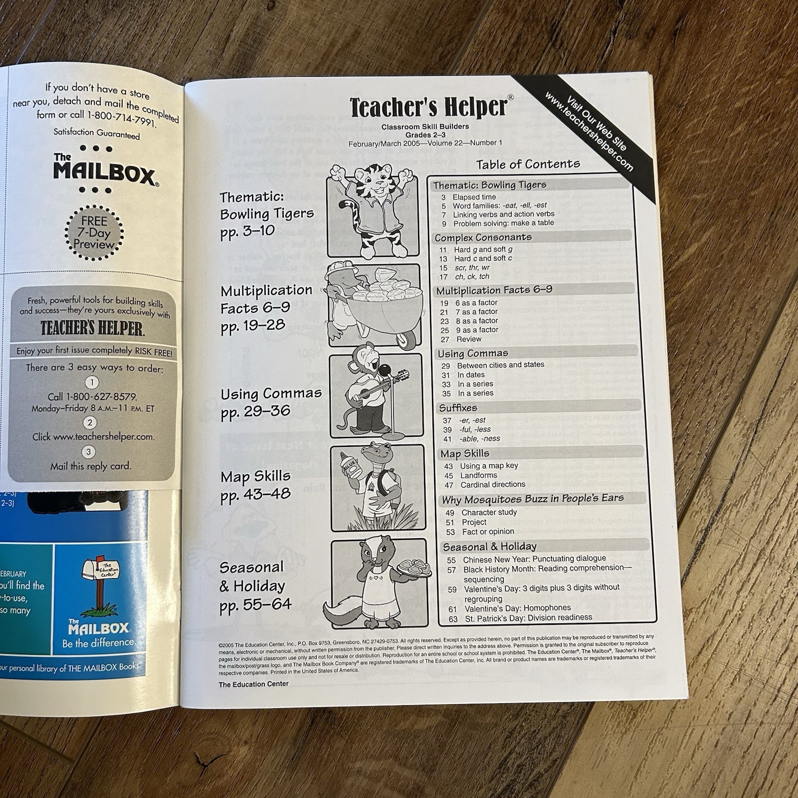 Teacher’s Helper Classroom Skills Builders Resource Book Lot Grades K-3
