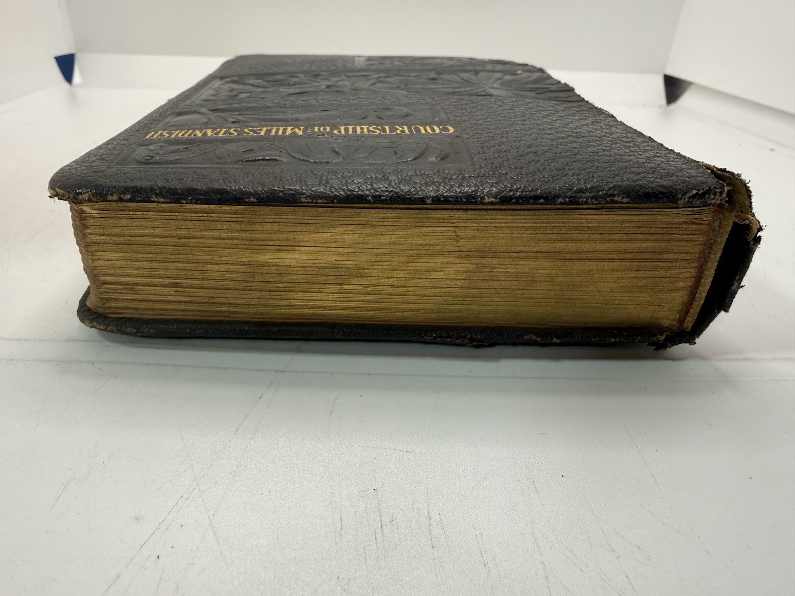 Henry W. Longfellow Courtship of Miles Standish 1901 antique book