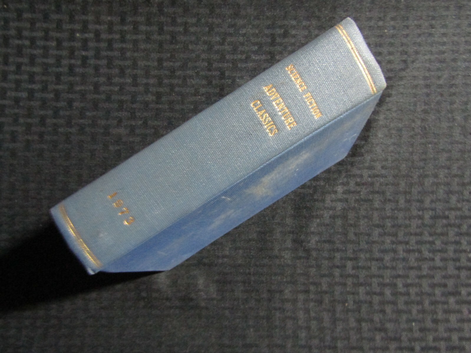 1972/73 SCIENCE FICTION ADVENTURE CLASSICS Magazine Hardbound VG+ 4.5 May & Sept