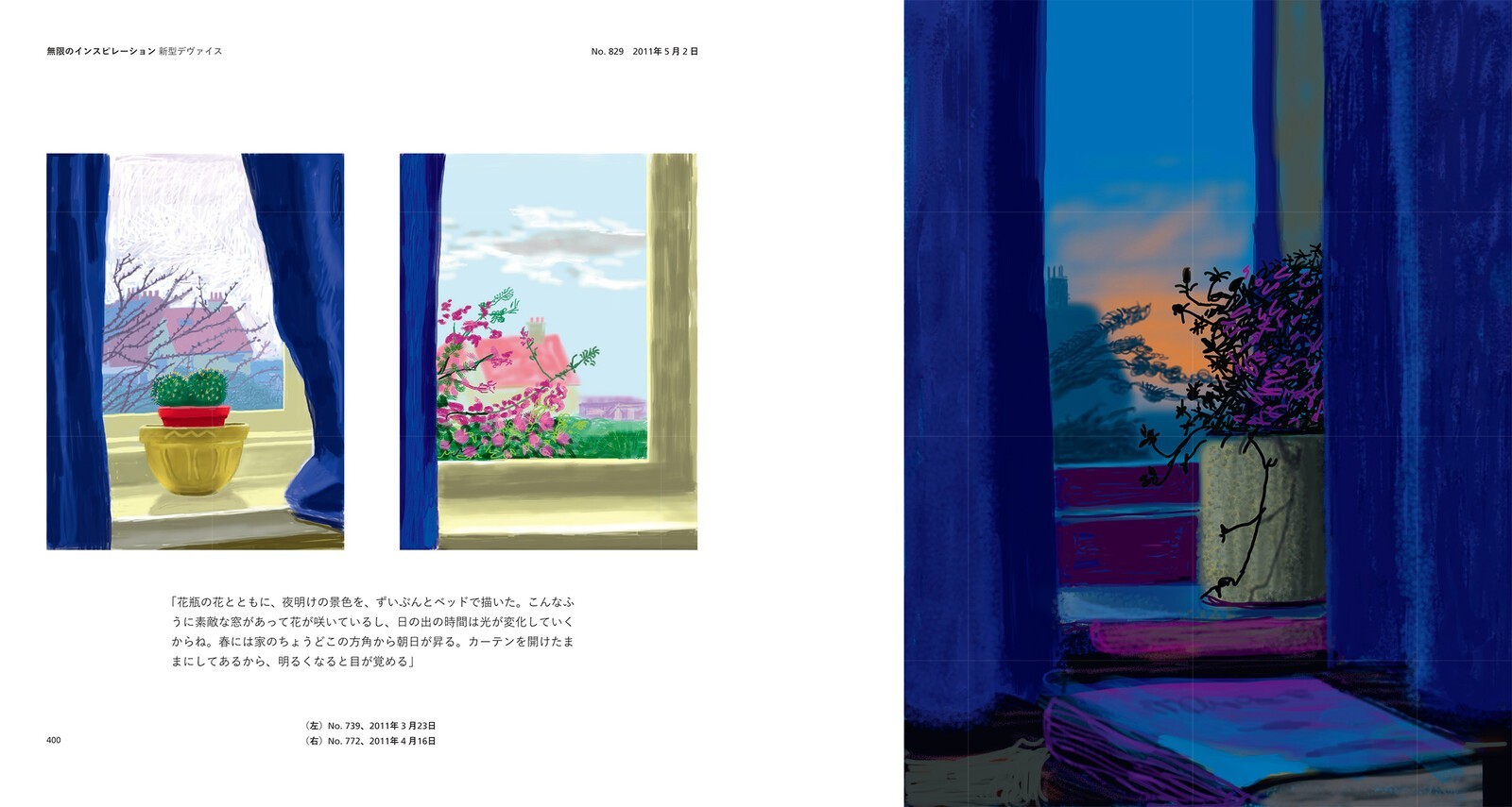 David Hockney Art Book 496 pages Painting Drawing Photo Collection Japan NEW
