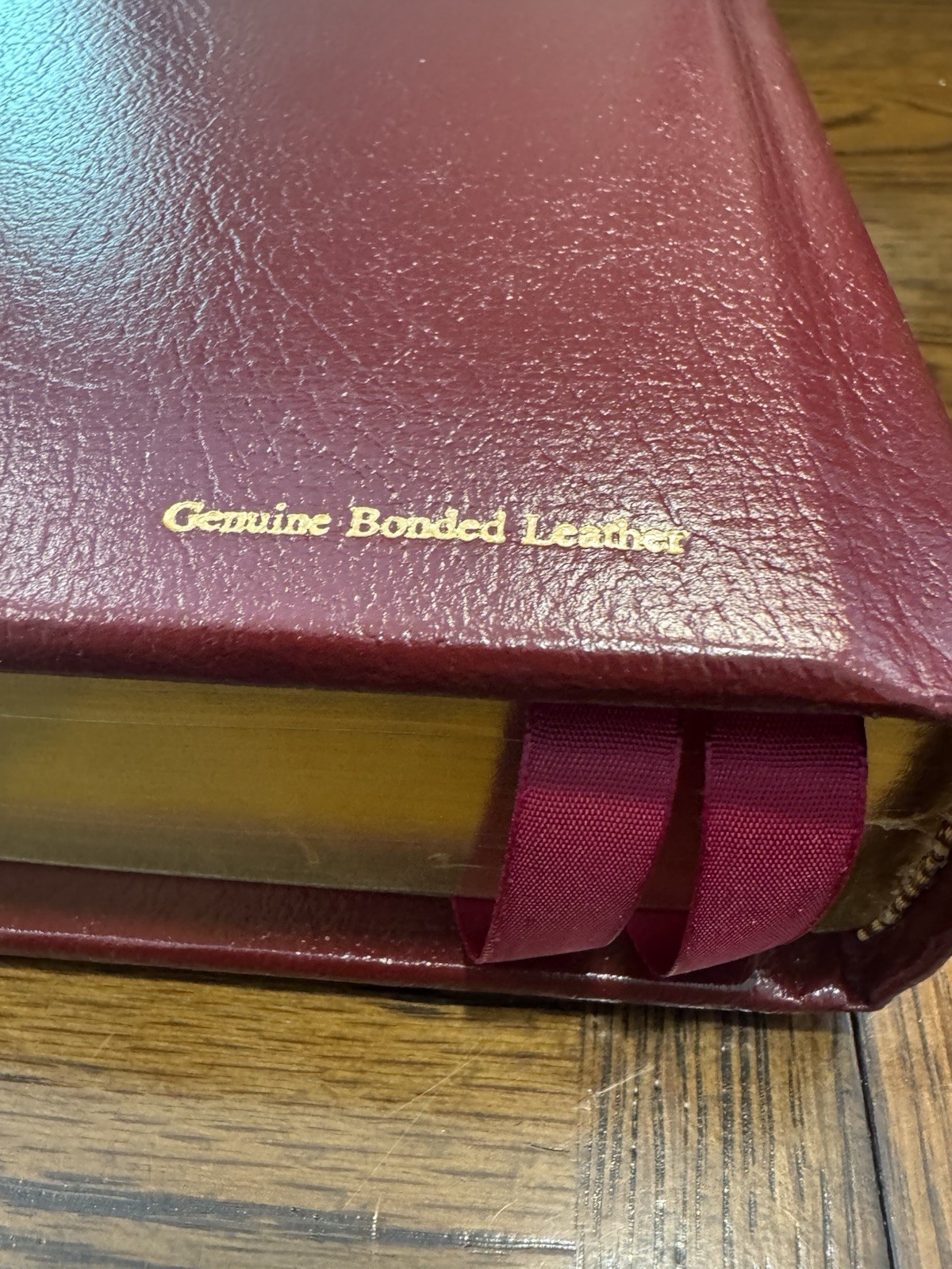 Like New! KJV Family Reference Bible Nelson 158BG Bonded Leather W/Box