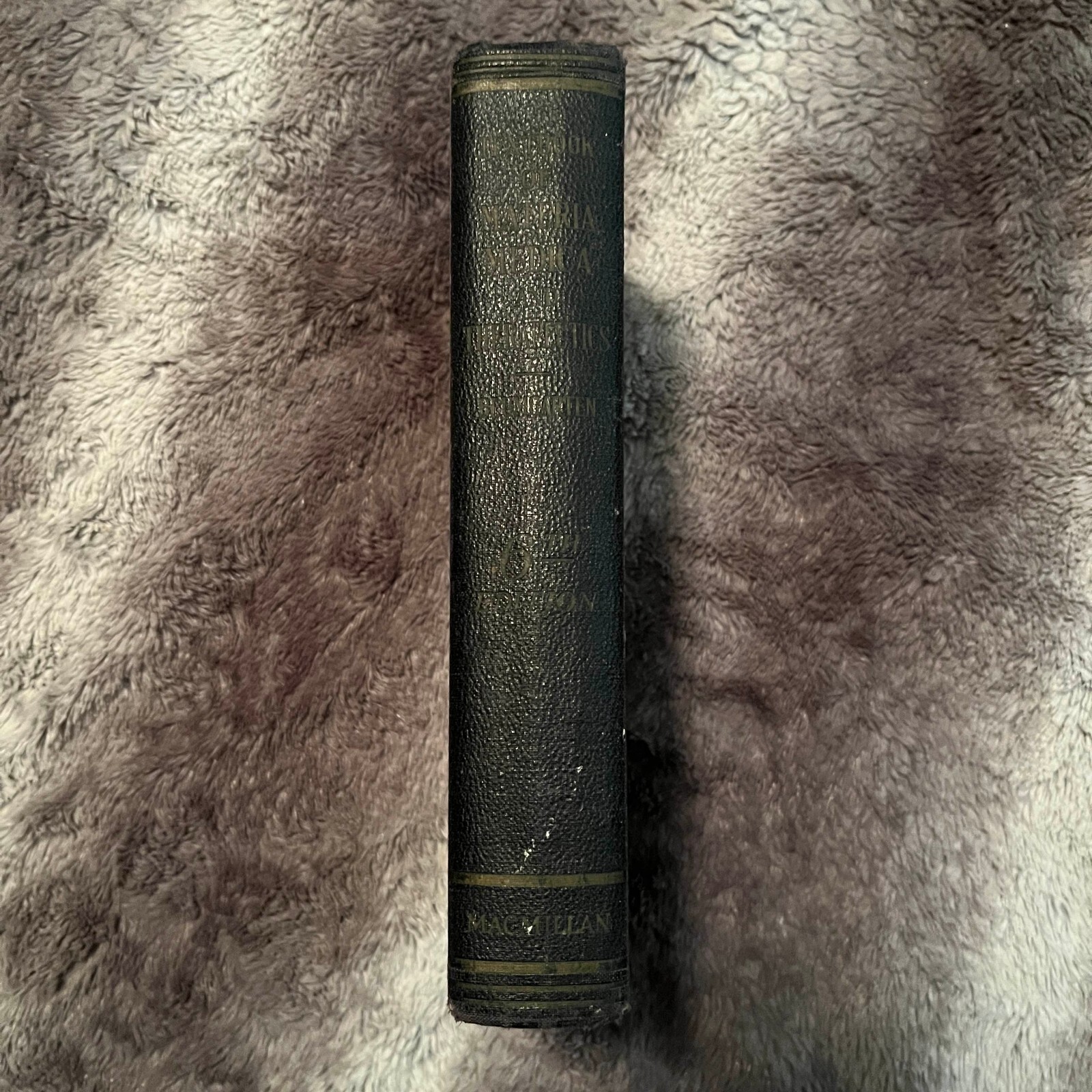 Textbook of Materia Medica and Therapeutics A. S. Blumgarten 1934