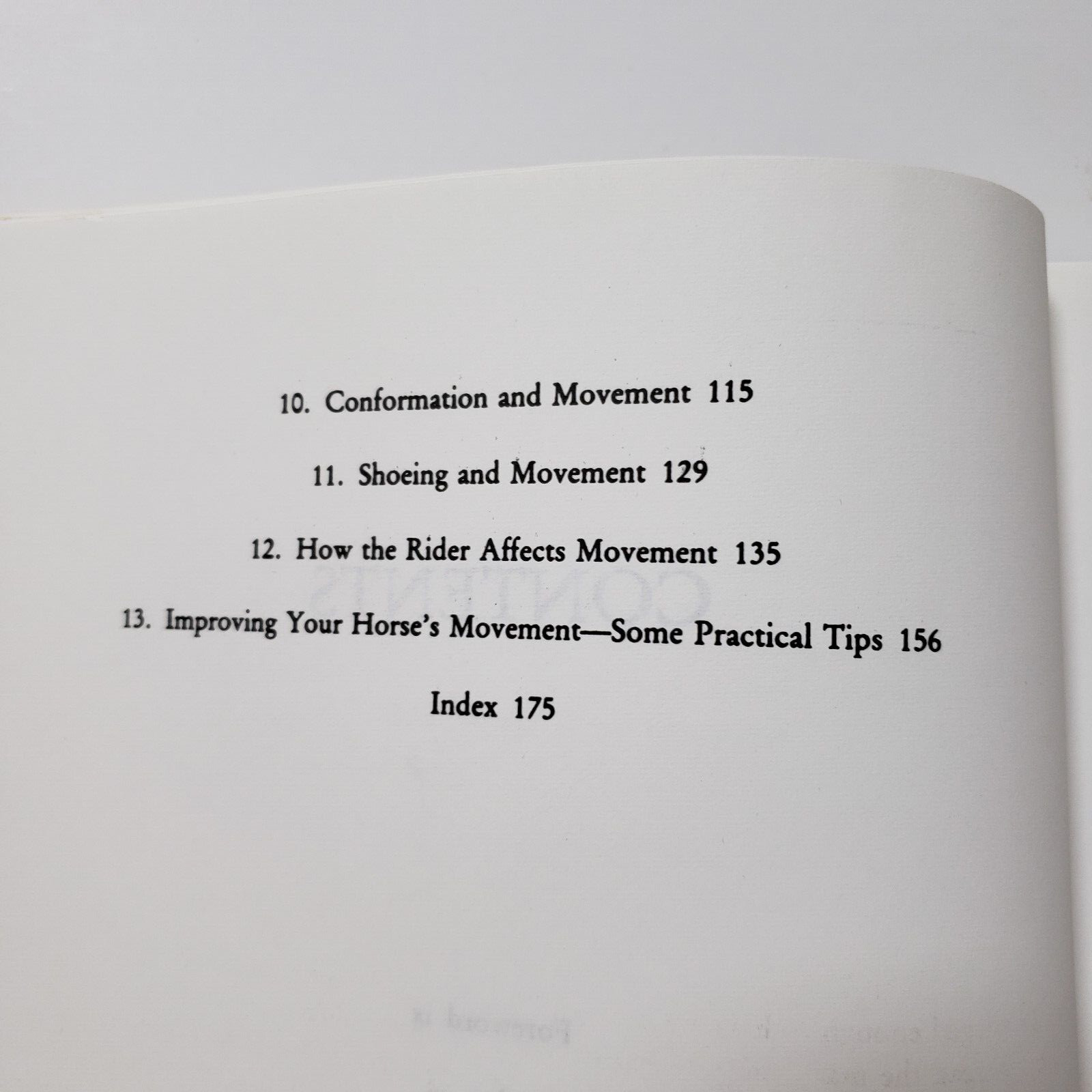 Horse Gaits, Balance and Movement by Susan E. Harris 1993 HC DJ