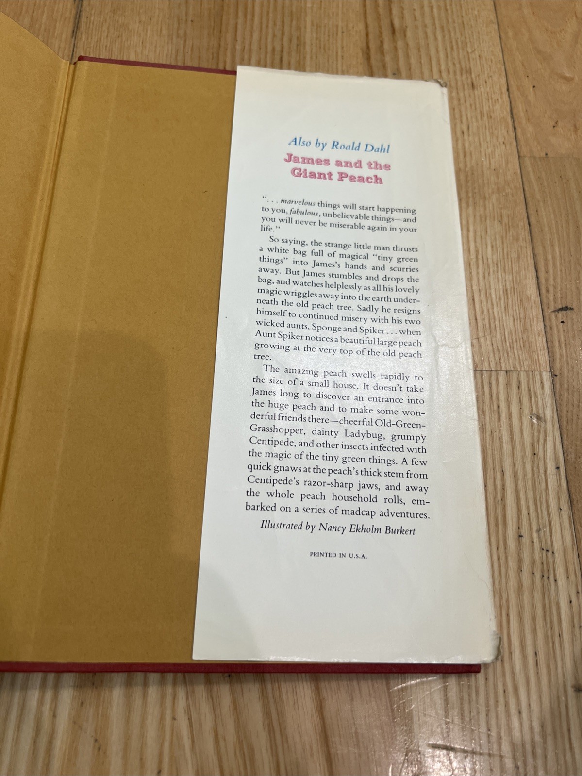 Charlie and The Chocolate Factory Roald Dahl 1st Ed. 2nd Print 1964 Red HC.