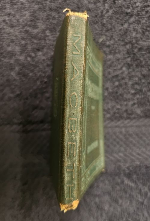 VINTAGE ANTIQUE MACBETH SHAKESPEARE LITTLE LEATHER LIBRARY EDITION ***SWEEEET***