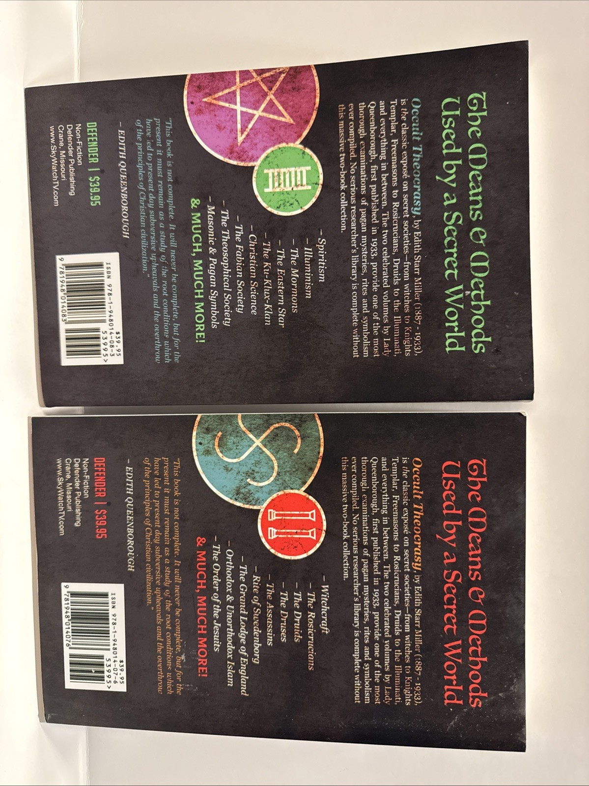 Occult Theocracy: The 1933 Classic – Volumes 1 & 2 – Paperback