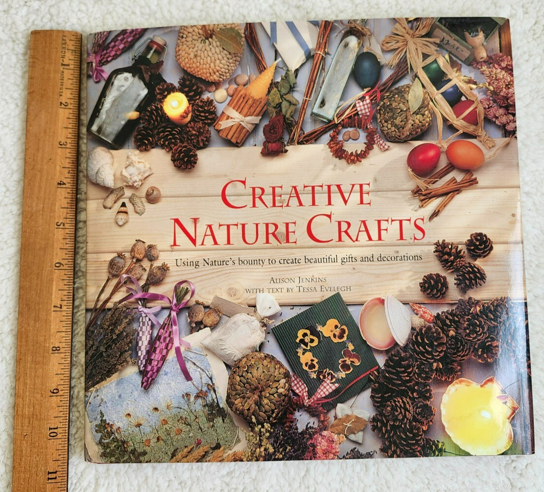 Vintage Creative Nature Crafts Hardback Book for Each Season by Alison Jenkins