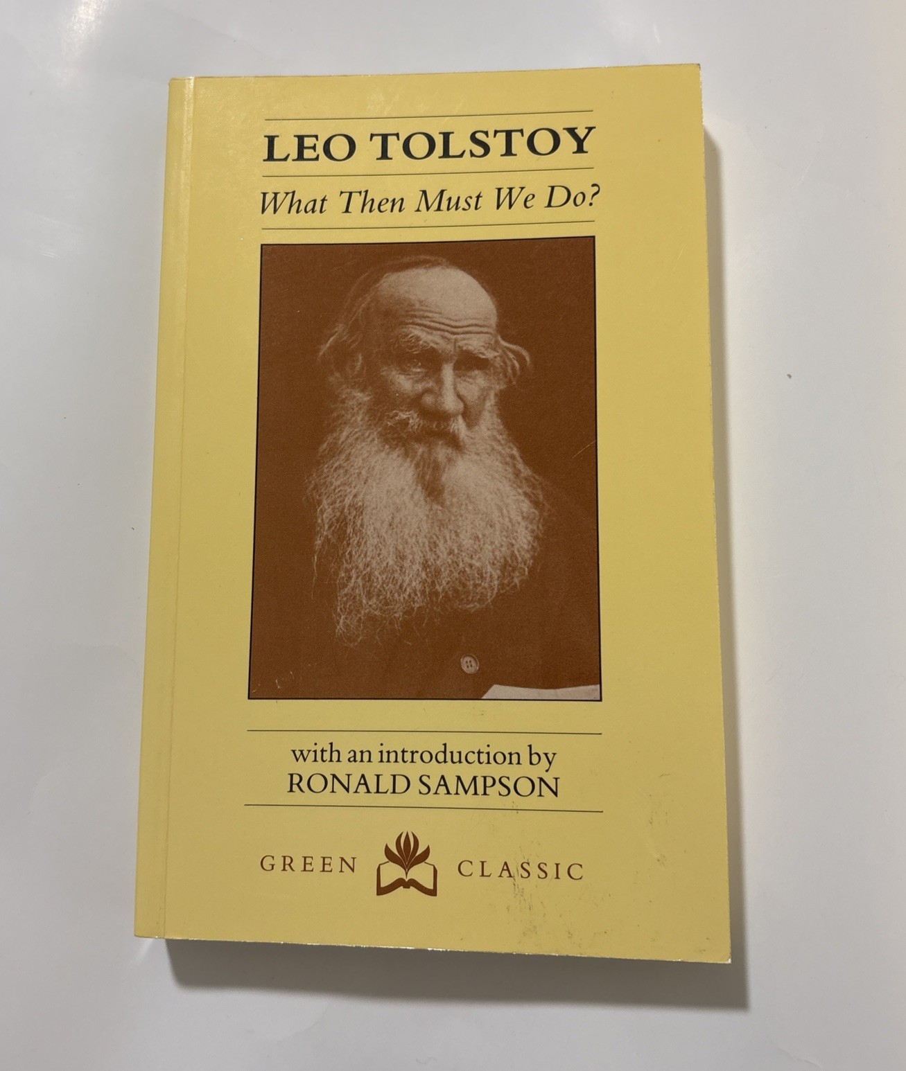 What Then Must We Do? By Leo Tolstoy / Russian Non Fiction Classic