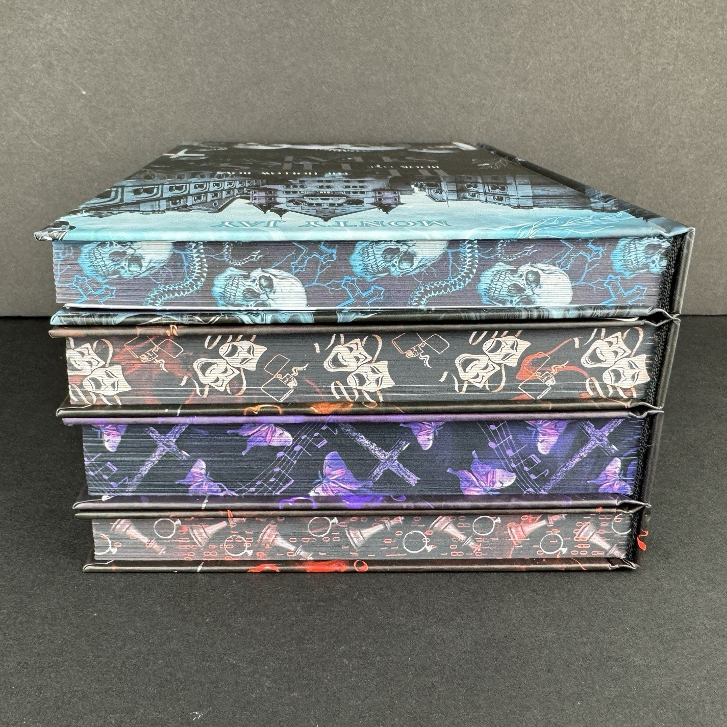 Twisted Fiction Monty Jay Hollow Boys Special Edition 4 Hardcover Book Set New