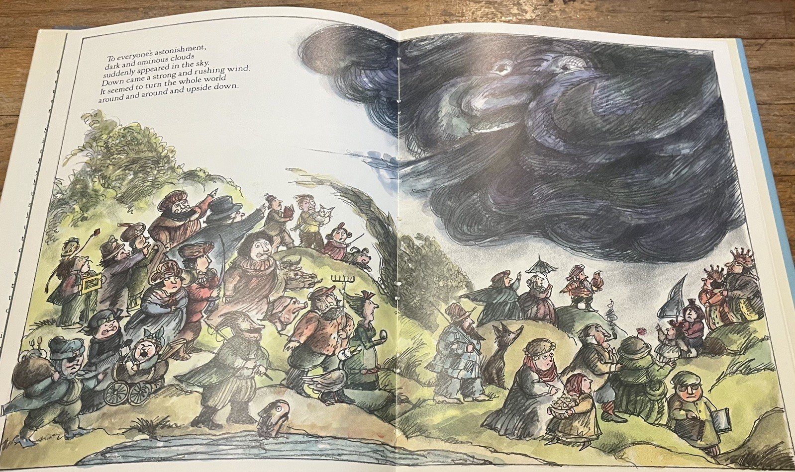 THE TURNAROUND WIND : by Arnold Lobel : hbdj : vintage