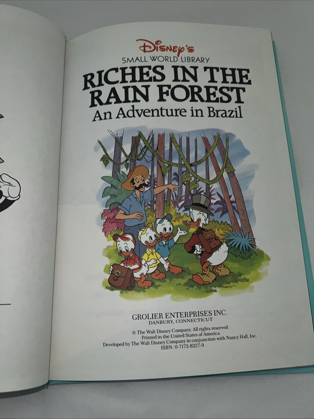 Disney Small World Library Riches In The Rain Forest An Adventure In Brazil Hard
