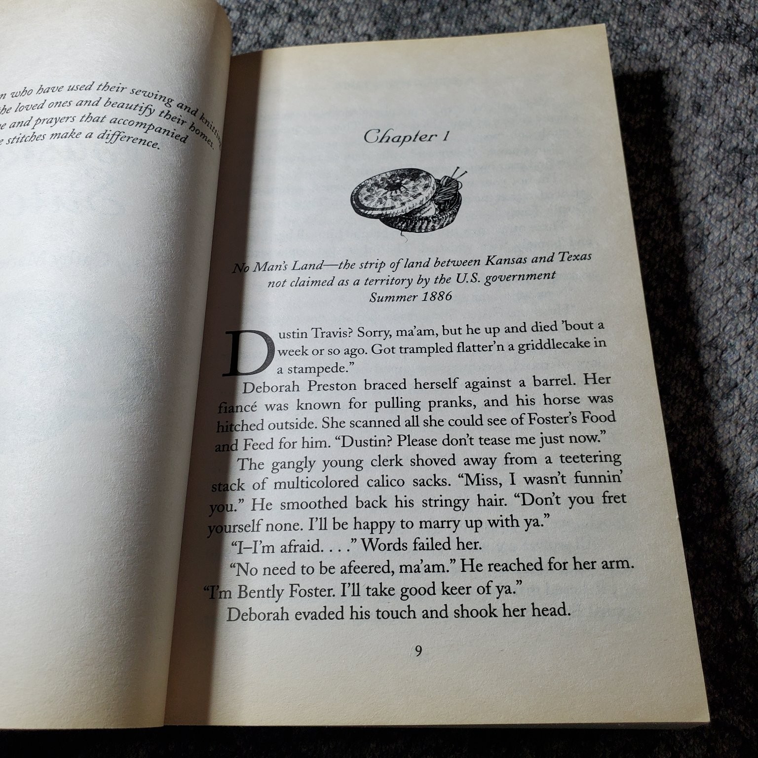 A Stitch in Time Bateman Cox Hake McDonough 2004 Christian Romance Barbour