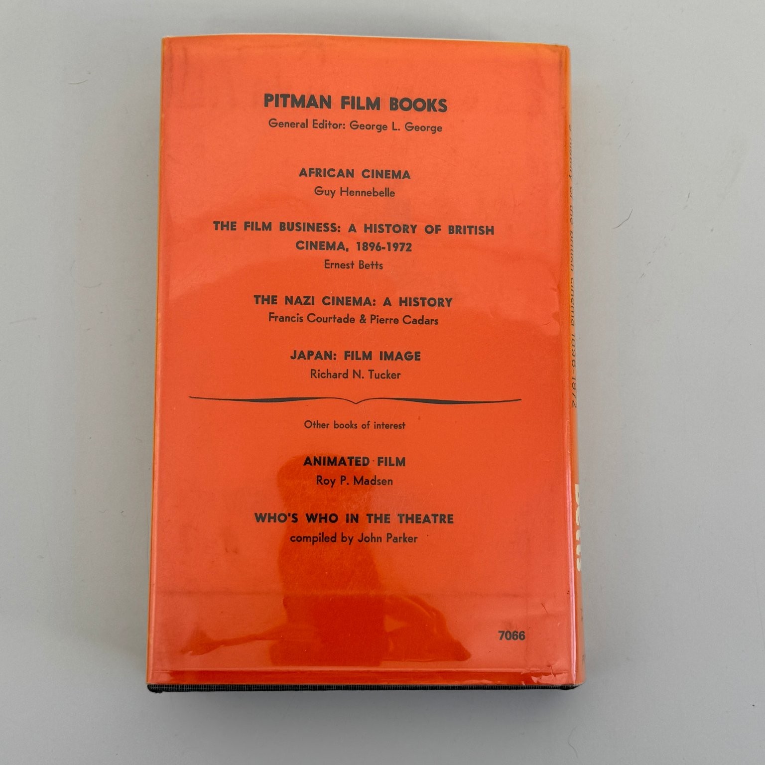 The Film Business Ernest Betts 1973 First Edition British Cinema History Pitman