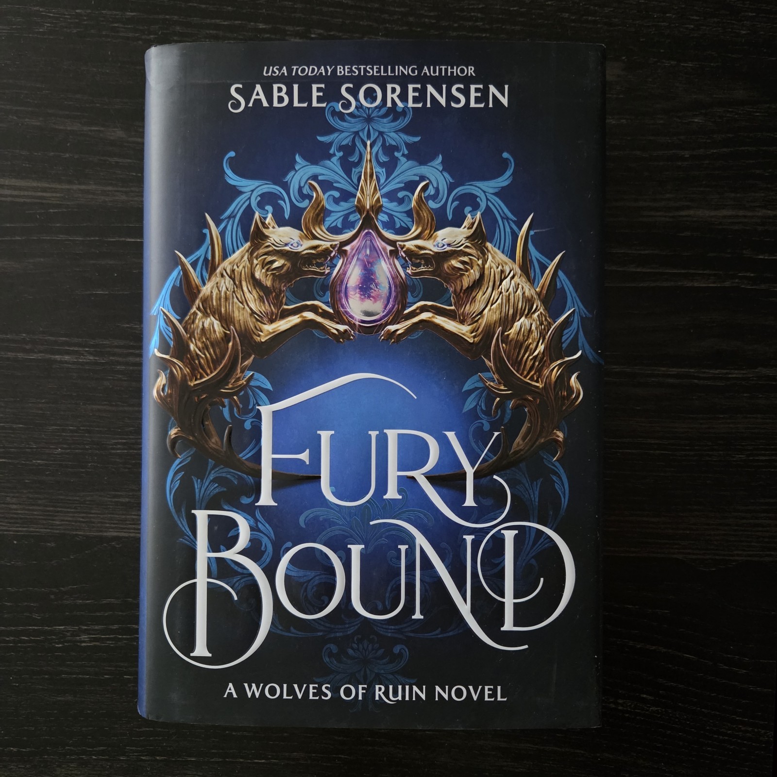 Fury Bound Deluxe Limited Edition by Sable Sorensen Sprayed Edges 1st Edition HC