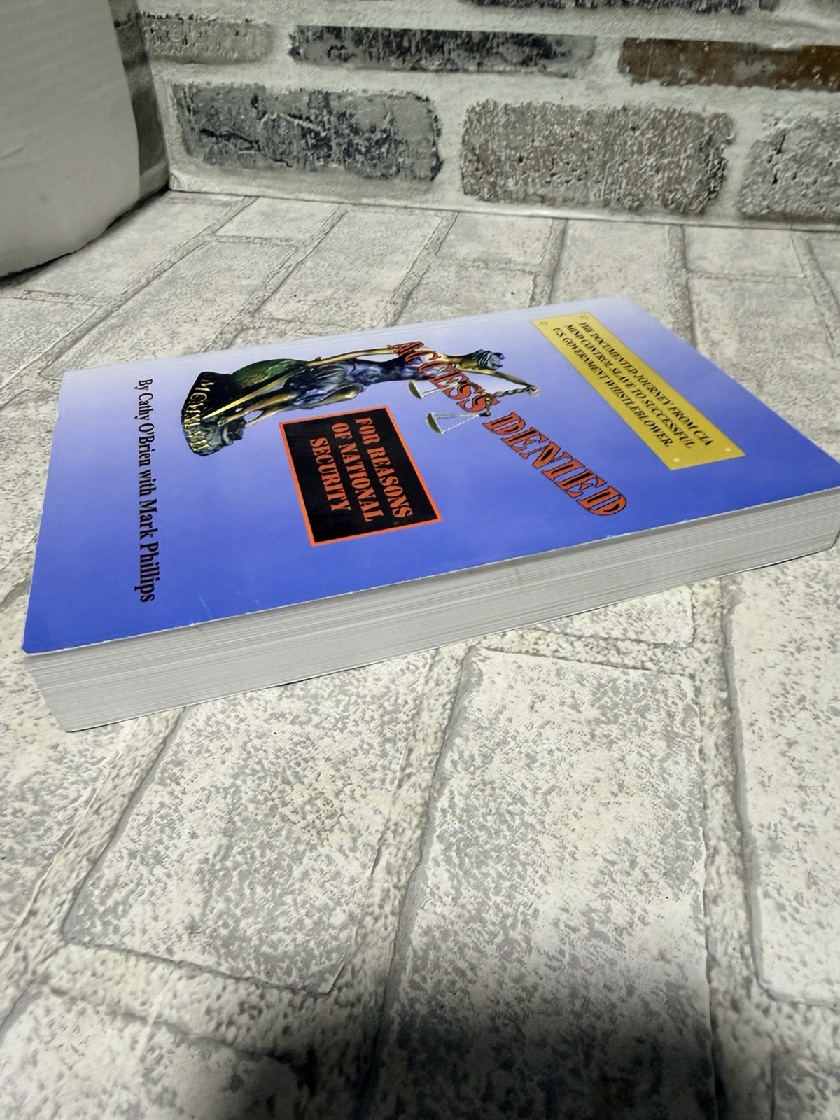 Access Denied For Reasons of National Security by Cathy O’Brien – SIGNED!