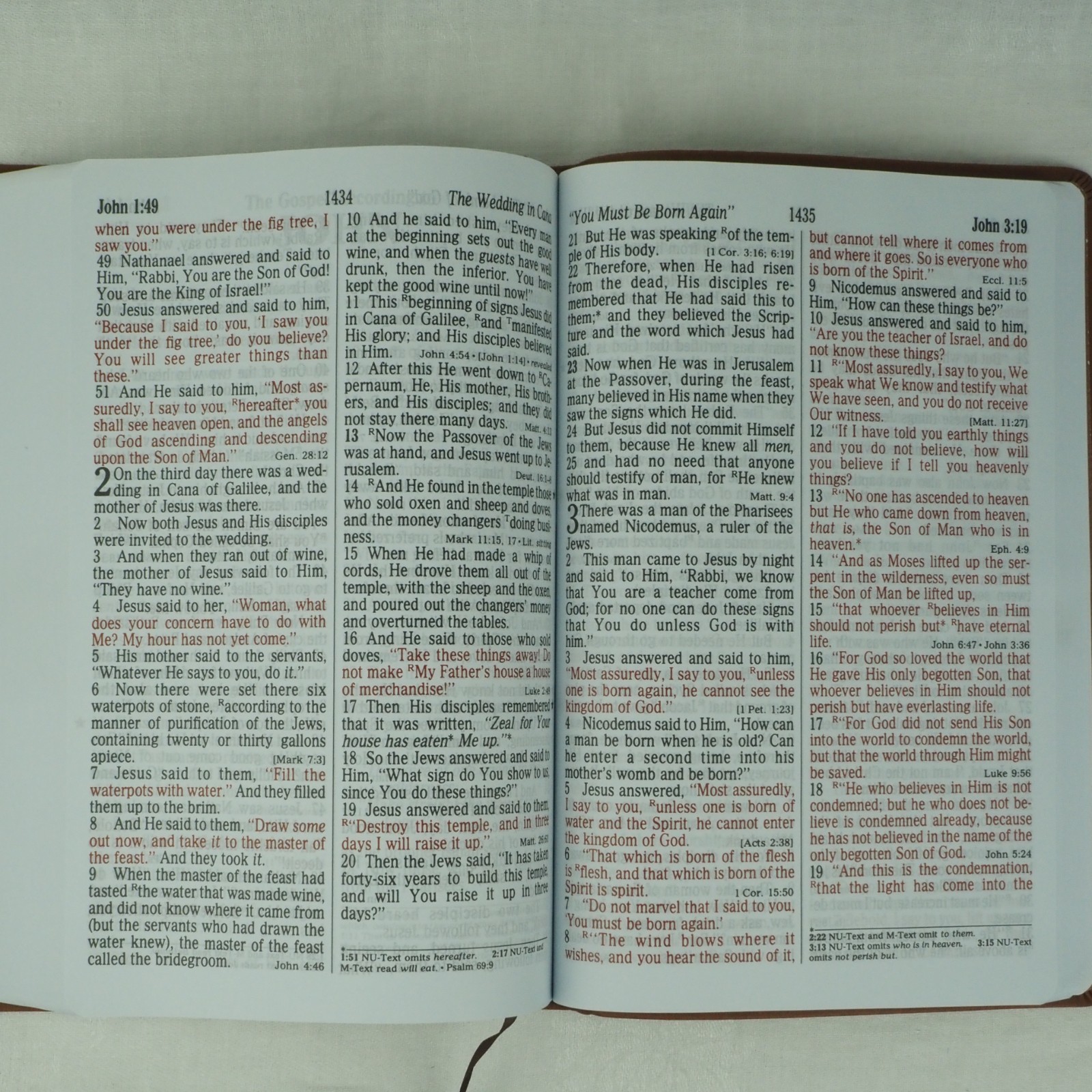 NKJV Super Giant Print Reference Holy Bible Red Letter Edition Thomas Nelson