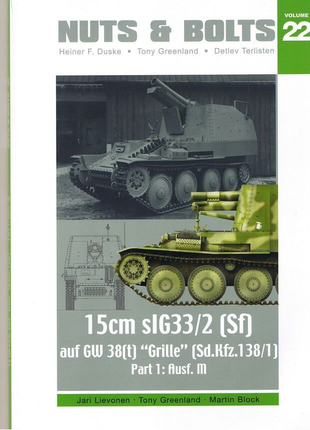 Nuts & Bolts Vol. 22 Sd.Kfz. 138/1 / Part 1: Grille M New Free Shipping
