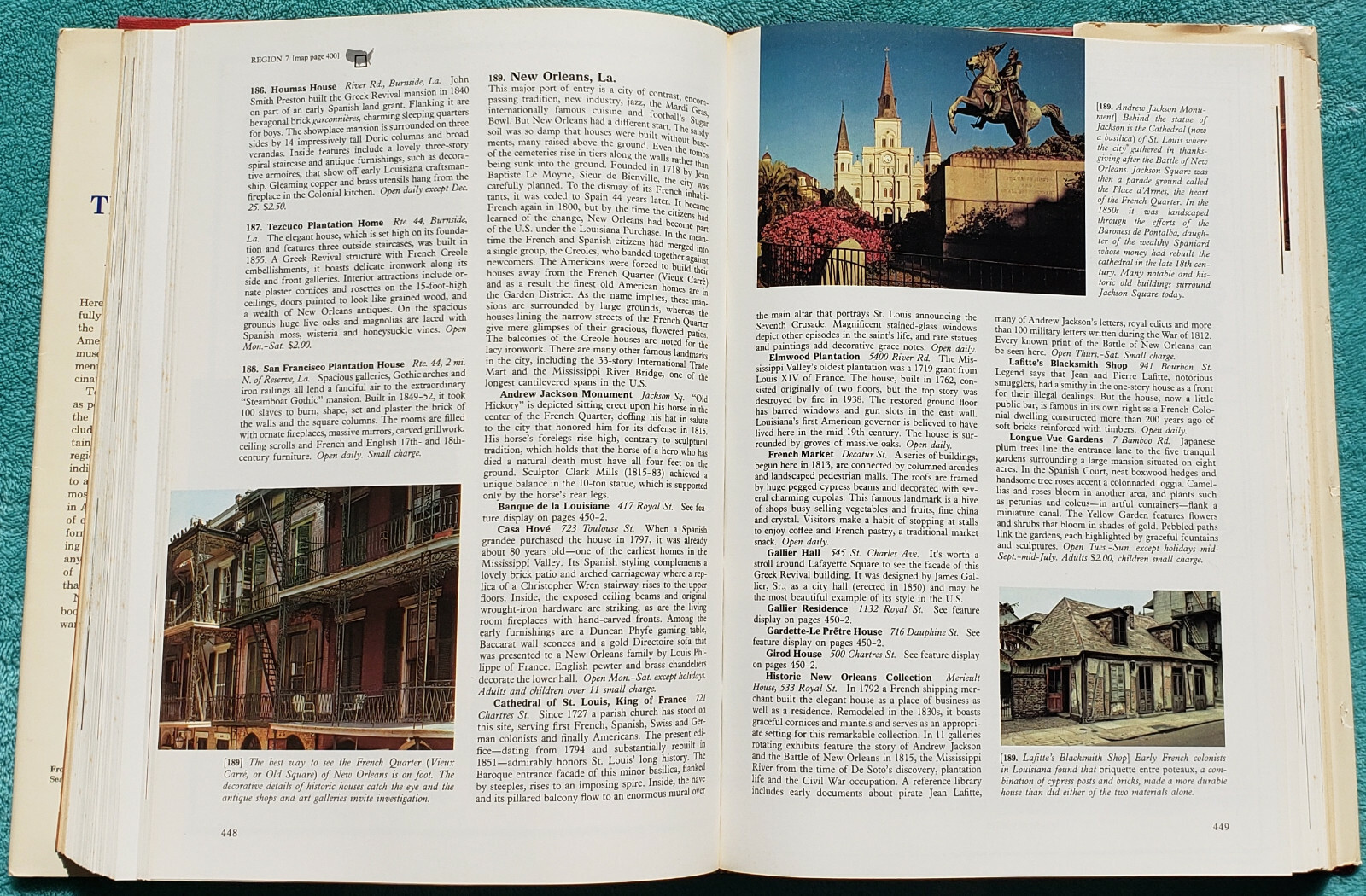Treasures Of America And Where To Find Them 1974 Hardcover 624 Pages