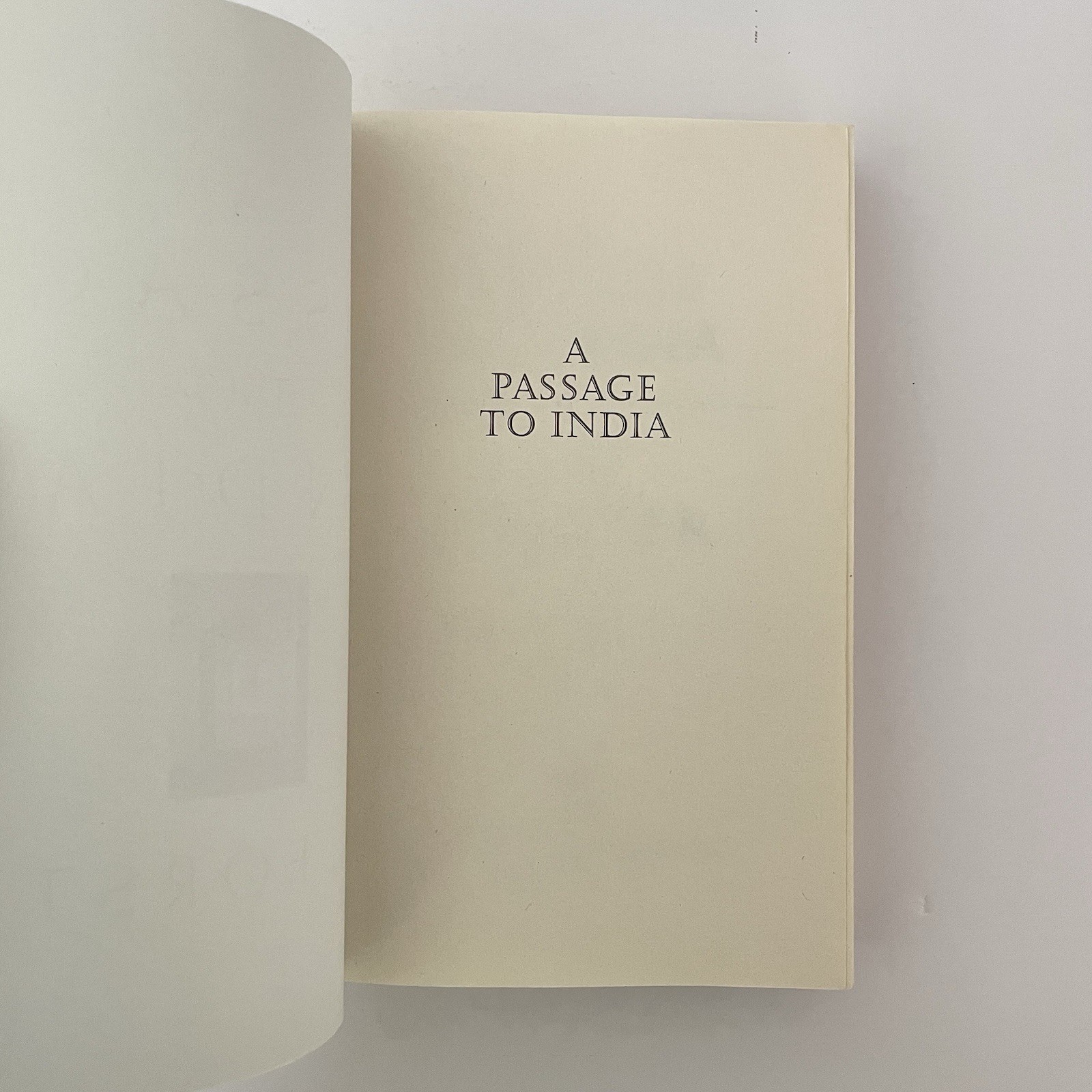A Passage To India by E.M. Forster Softcover Book 75th Anniversary Edition