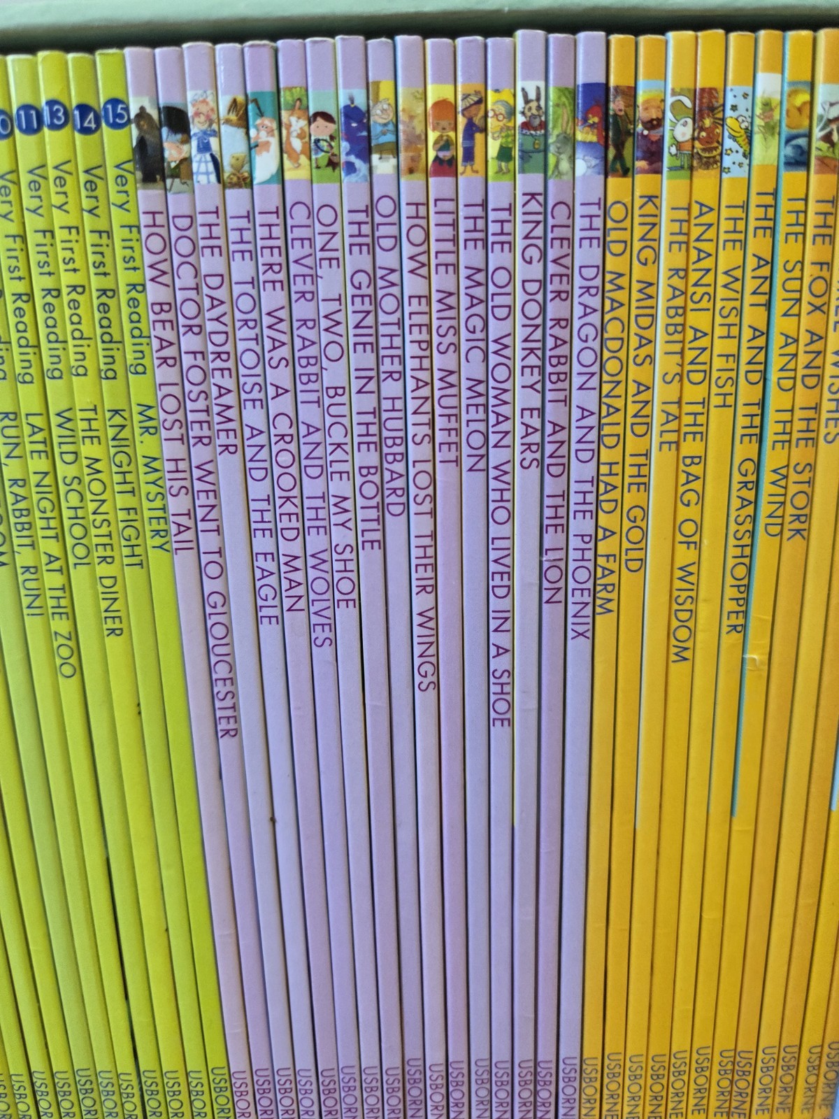 My First Reading Library Complete Box Set of 50 Books Usborne Kids Books 01252