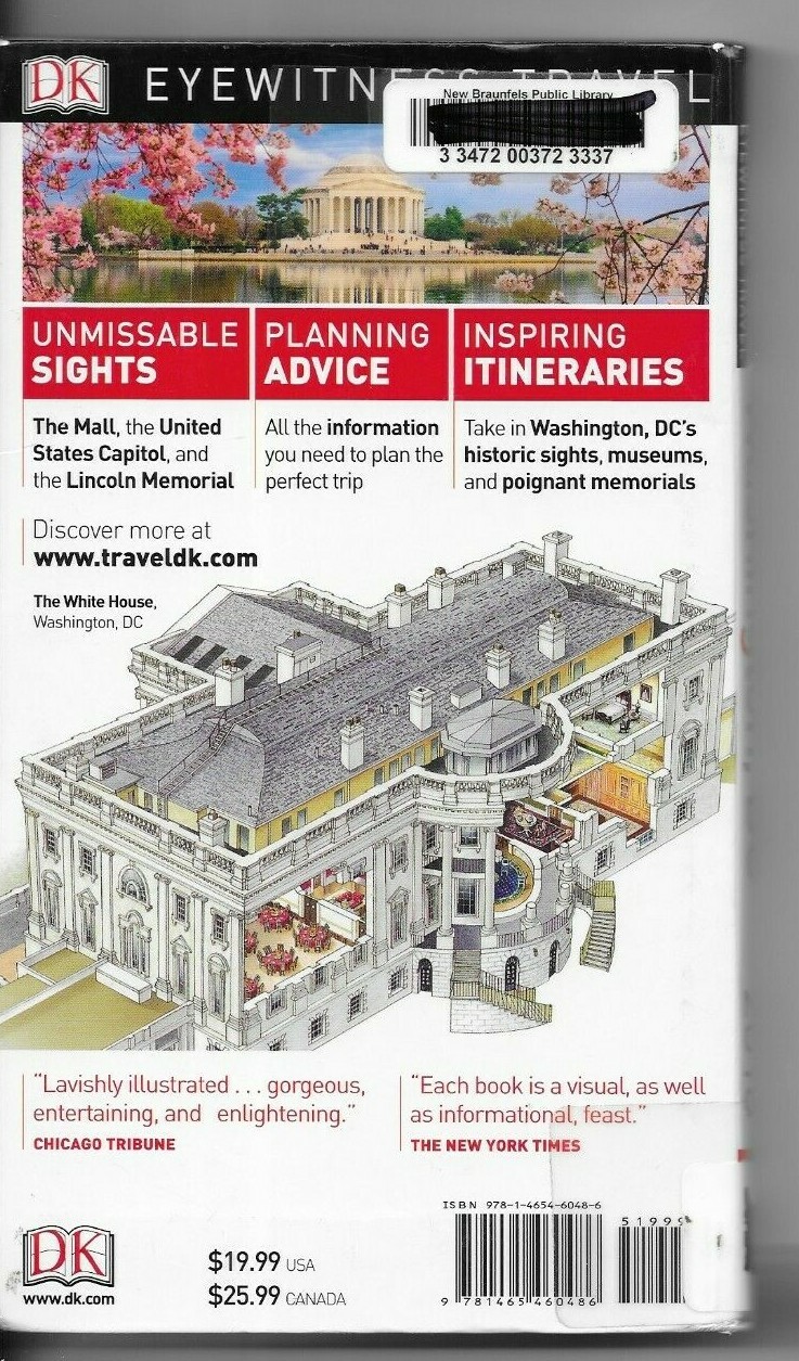 Travel Guide Ser.: DK Eyewitness Travel Guide Washington, DC : 2018 by DK.