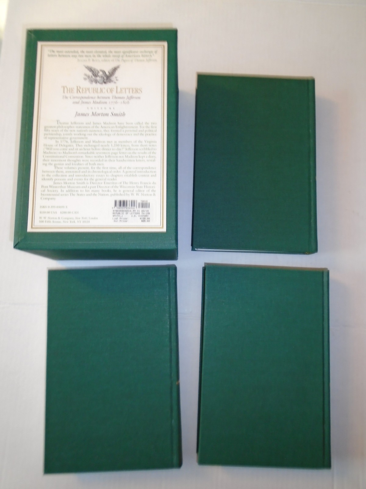 1995-Republic of Letters: The Correspondence Thomas Jefferson and James Madison