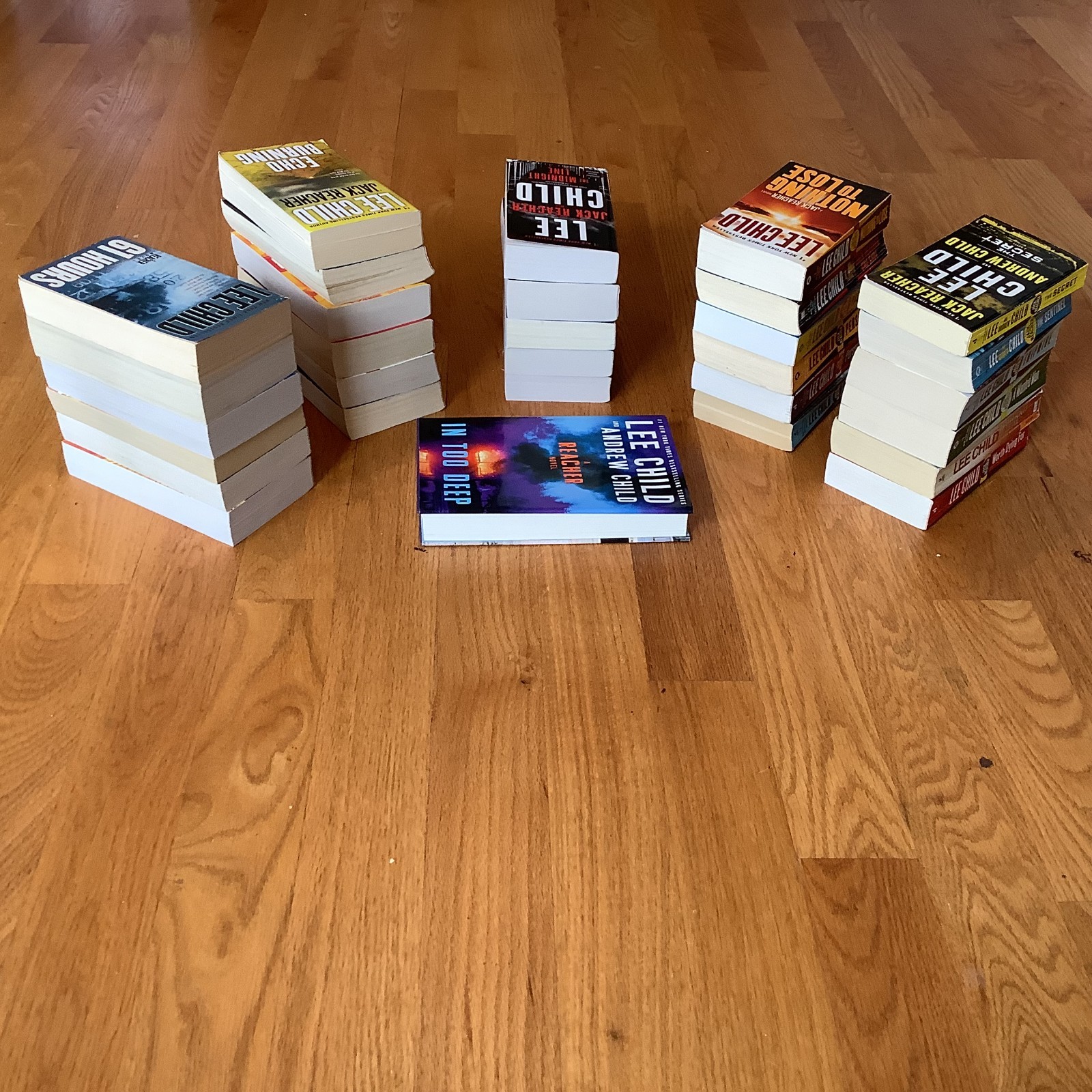 Lee Child Jack Reacher Complete Series 1-30 29 PBs + Int Too Deep HC VG