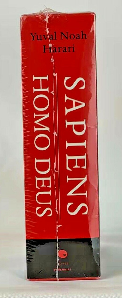 Yuval Noah Harari SAPIENS & HOMO DEUS 2-Book Boxed Set + Bonus Essays NEW SEALED
