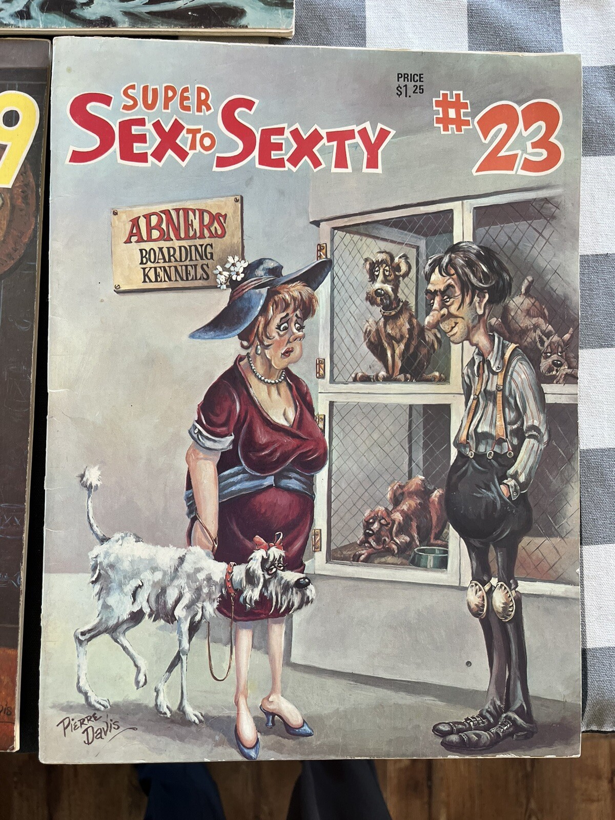 Lot Vintage SUPER SEX TO SEXTY #19 23 28 Adult Humor Giant Cartoon Magazine
